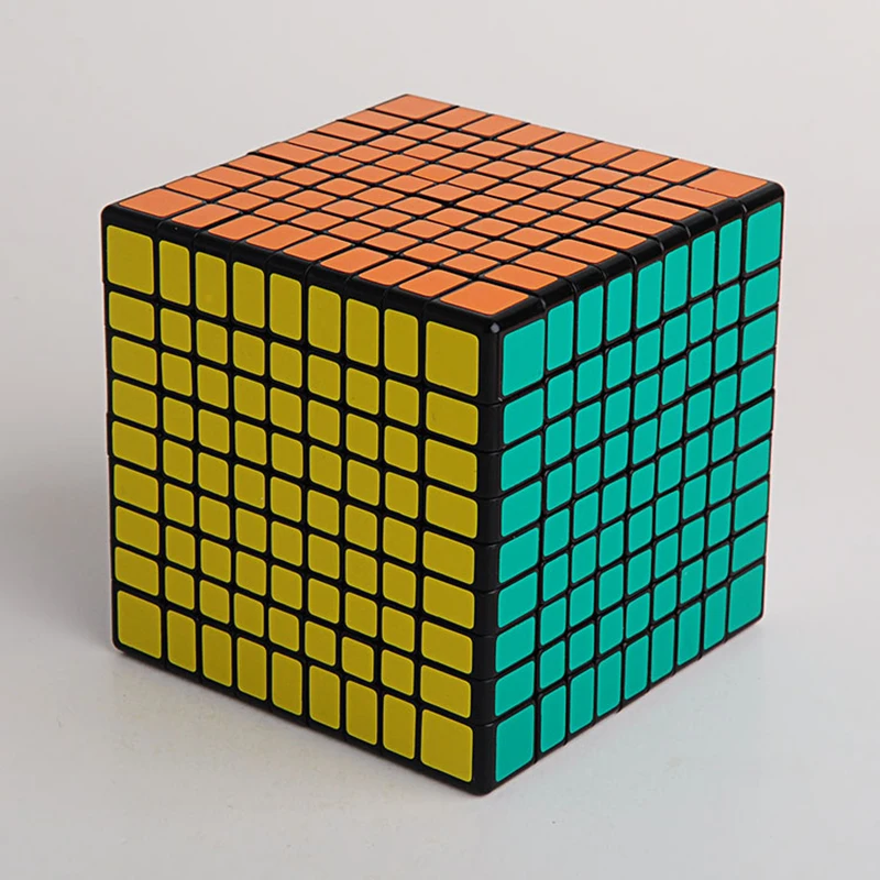 Новый ShengShou 9x9x9 головоломка куб профессиональный ПВХ и матовые наклейки Cubo Magico