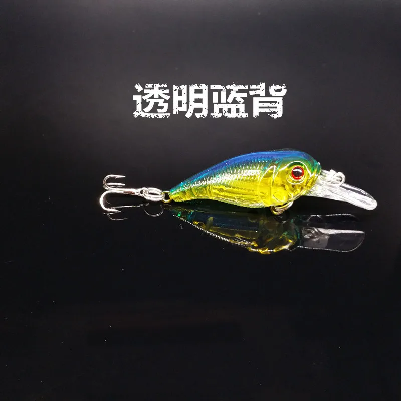 

(3pcs/lot) 5cm/5g Crank Fishing Lures Artificial Bait Crankbait Topwater 0.5-1m Hard Lure Pesca Plastic Fishing Tackles