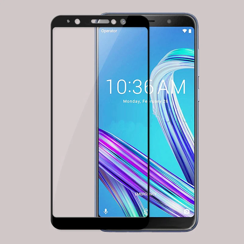 Закаленное стекло с полным покрытием для Asus ZenFone Live L1 ZA550KL защитная пленка экрана