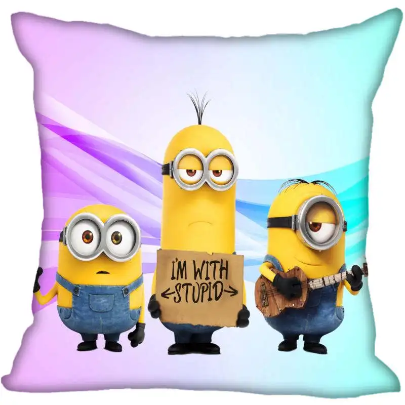 Pillowcase 9 45X45 см, 40X40 см(с одной стороны) чехол для подушки современный домашний декоративный чехол для подушки с миньонами для гостиной - Цвет: Pillowcase 9