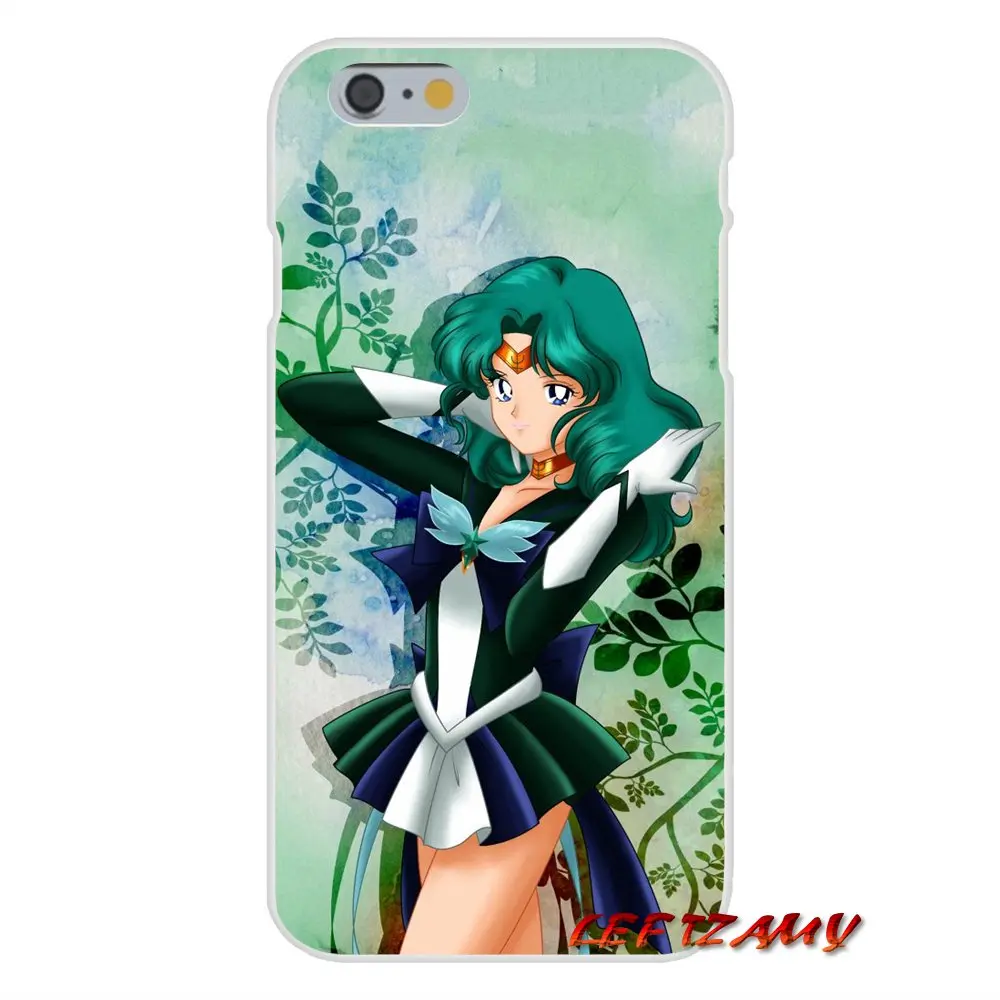 Аксессуары чехлы для телефонов модные Сейлор Мун Сэйлор Нептун iPhone X 4 4s 5 5S 5C SE 6 S 7 8