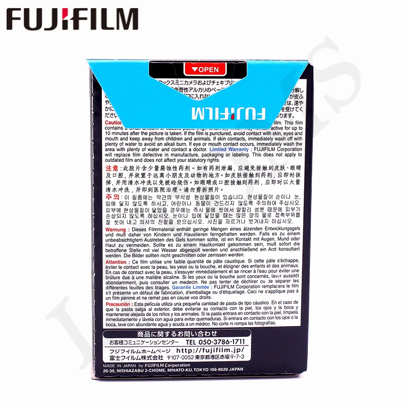Новая фотобумага Fujifilm Instax Mini для мгновенной печати 10 листов 8 7s 25 50s 90 зеркальная