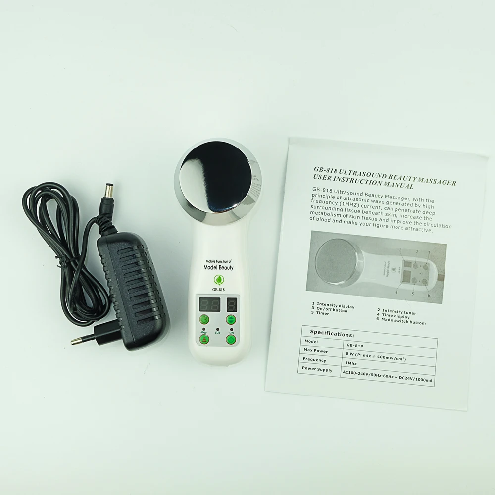 1 МГц ультразвуковой массажер для похудения кавитационный аппарат сжигания жира