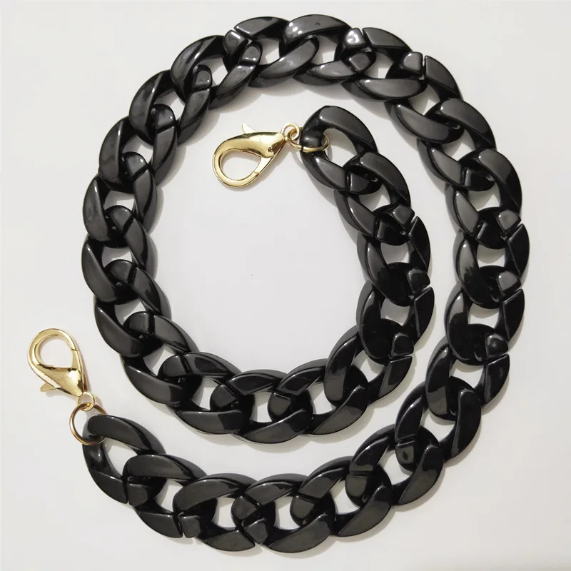 04 IKE MARTI 1 шт. 60/120 см акриловой смолы цепи для accessorieshandiy Для женщин Пластик кошелек цепи ремни для Сумки - Цвет: 04