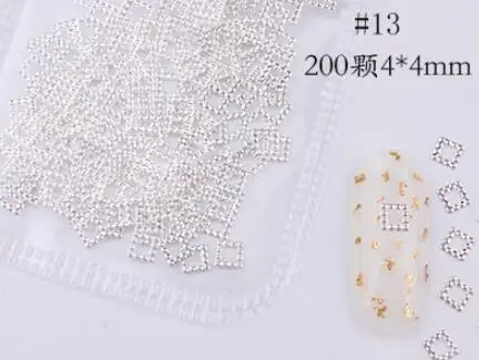 style 13 31 стиль выбор Nail наклепки 1 сумка металлический сплав для маникюра искусство украшения 3D Блестки для маникюра наклейки с животными украшения ногтей прелести - Цвет: style 13