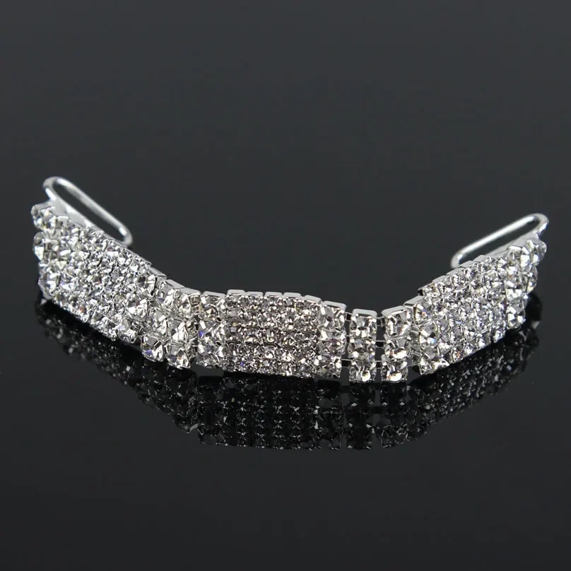 30 шт. 11 7*1 2 см стразы отделка Кристалл бикини Купальники соединители Bling Пряжка