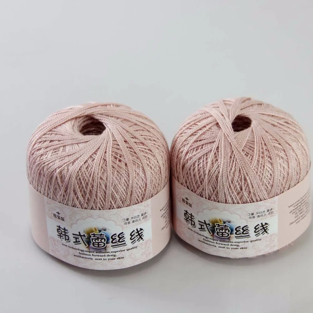 3ballsx50g новый мягкий ручной хлопок кружево шерсть пряжа крючком шаль шарф вязание
