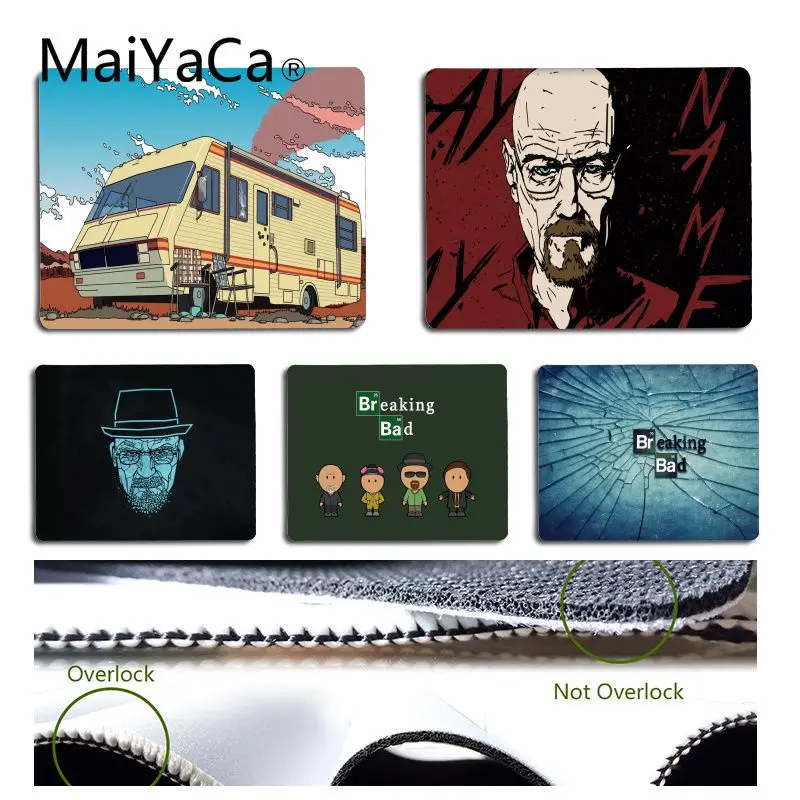 MaiYaCa ваши собственные коврики ломать плохой ноутбук компьютер коврик для мыши размер для 18x22 см 25x29 см резиновые коврики
