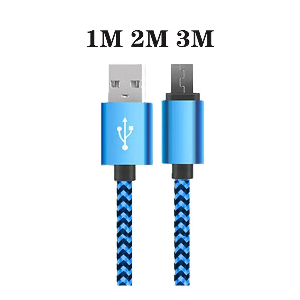 Плетеный медный Мини Usb адаптер для кабельного шнура USB 2 0 Micro линия зарядки MP3 MP4