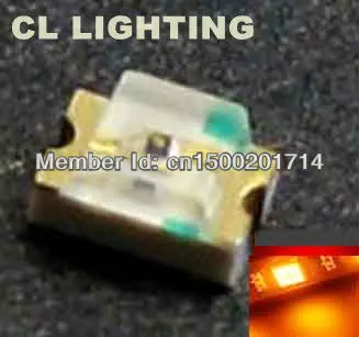 Оранжевый Светодиодный фонарь SMD 0805 светоизлучающие диоды 2 0 5 нм в (CE & Rosh)|led beacon