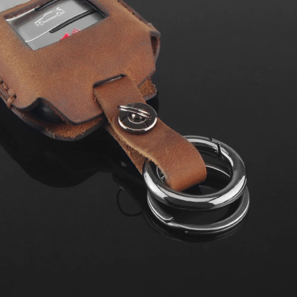 KEYYOU Leather Car Key Case Cover Shell Protector For BMW X1 X3 X4 X5 X6 F15 F16 F48 G30 G38 525 540 740 1 2 5 7 Series | Автомобили и