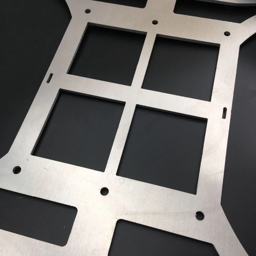 Creality CR-10 4S S4 3D-принтеры алюминий с подогревом поддержка/очаг CR-10 4S 3D-принтеры светильник вес Y перевозки пластины 400x400 мм