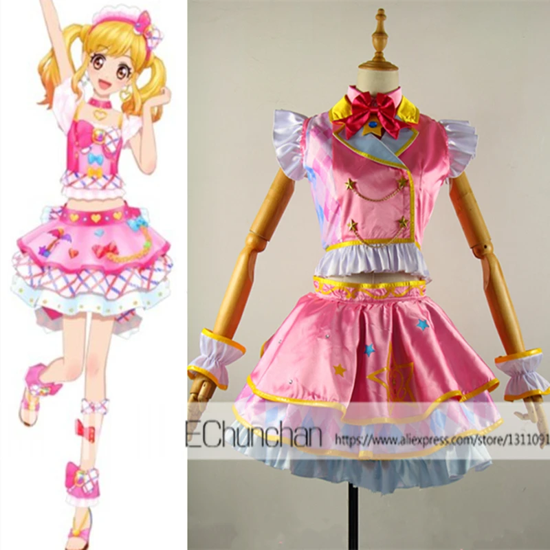 Костюм для косплея Aikatsu Stars Nijino Yume японское аниме индивидуальный пошив любой