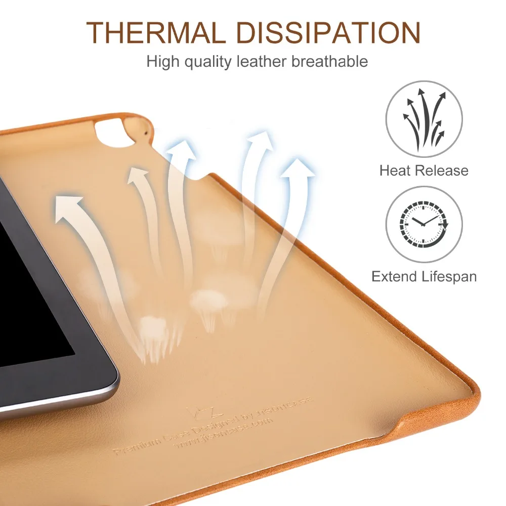 Jisoncase, чехол для планшета из микрофибры, Чехол для ipad 9,7, чехол, складной чехол-книжка, слот для карандаша, для ipad 9,7 дюймов,, защитный чехол