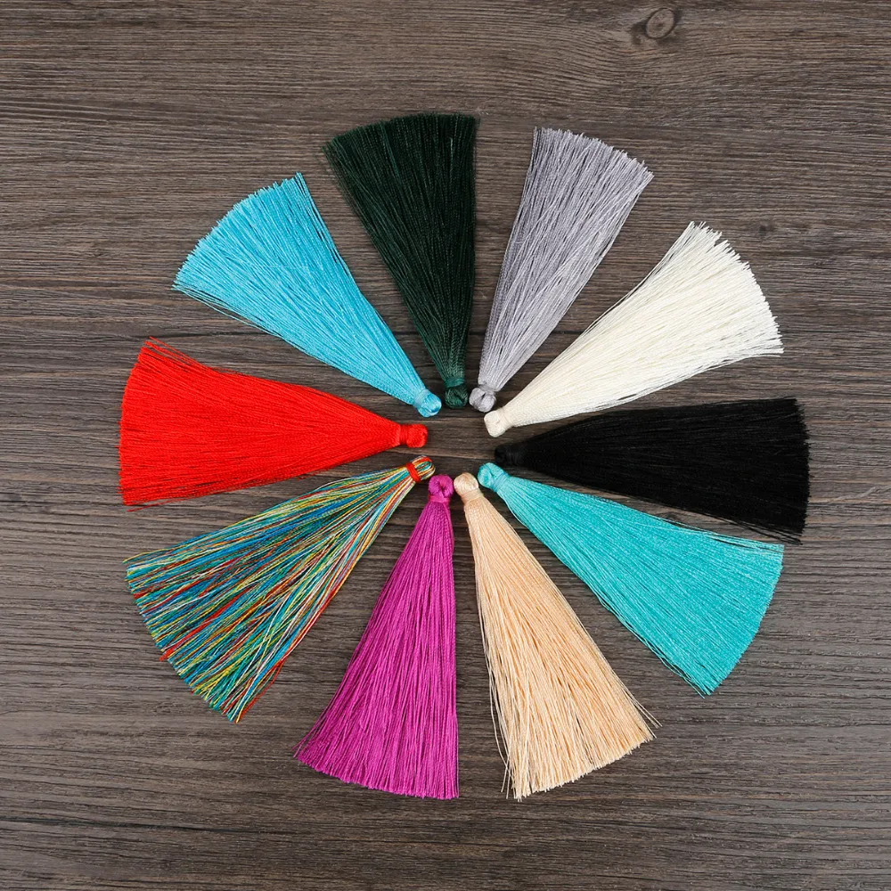 5 шт. 90 мм/Высококачественная шелковая кисточка/Подвесные Украшения Аксессуары/DIY