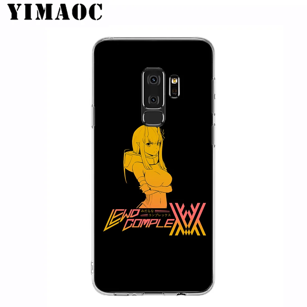 Darling в FranXX Мягкий силиконовый чехол для телефона samsung Galaxy S10 S10E S9 S8 плюс S7 S6 Край &amp