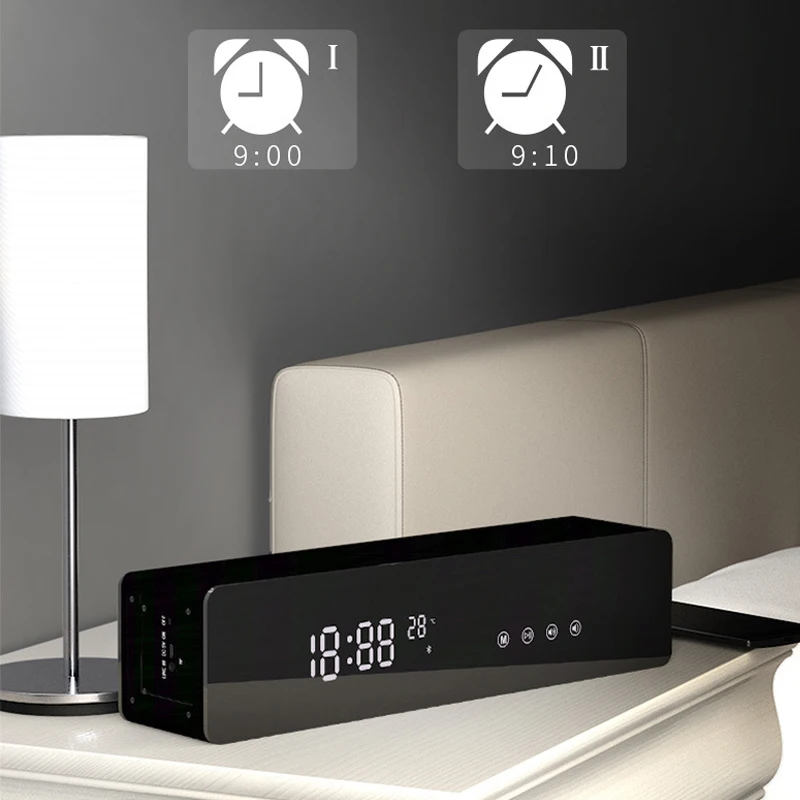 JKING 10 W 2200 mAH Динамик мини интеллектуальные проводные и Беспроводной bluetooth 4 2