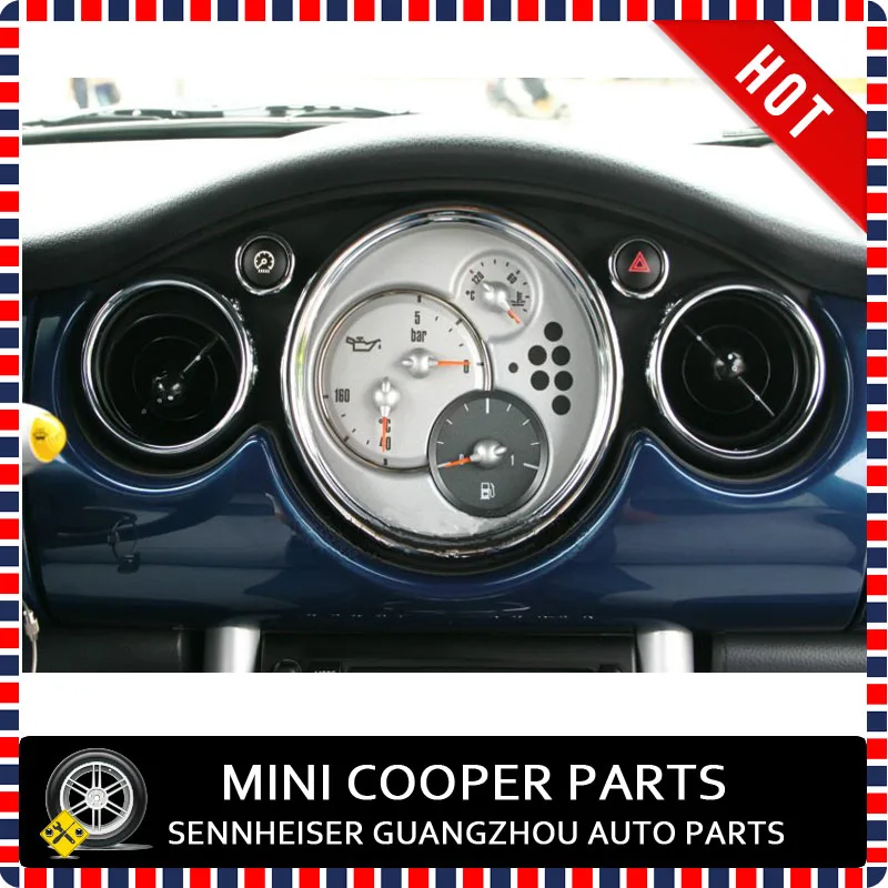 Совершенно новый хромированный внутренний комплект подходит для Mini Cooper R50/2/3 (26