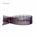 WHOLESALE--12 PCS-PVC короткие Расческа с украшением в виде крыльев парик Зажим оснастки для парик из натуральных волосволосы утокнаращивание волоскружево бесклеевой парик -- можно разрезать на куски