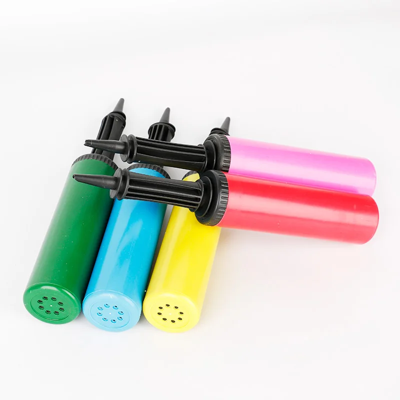 1pc plastic hand Balloon pump for latex and foil Globos air Inflator Toys Air Pump Party balloon accessories Decoration Tools