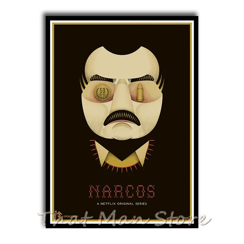 Сезон наркос плакаты высокой четкости наклейки на стену украшение дома для