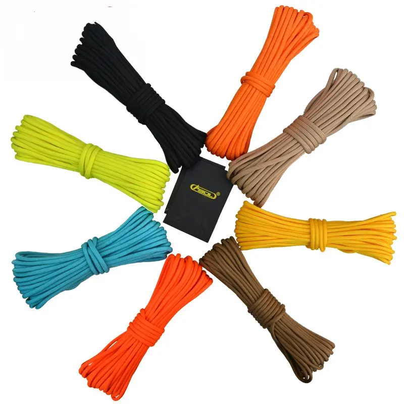 

Good Quality Multifunctional Rope 9-Core High Strength 10m Pulling 249KG Survival Equipments Outdoor Climbing Camping