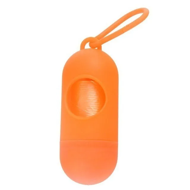 D Таблетки игрушка в форме собаки мешок для экскрементов диспенсер мусора багажные сумки с 1 рулоном кошки собаки для отходов, с лапками мешок для собак нулевые отходы - Цвет: D