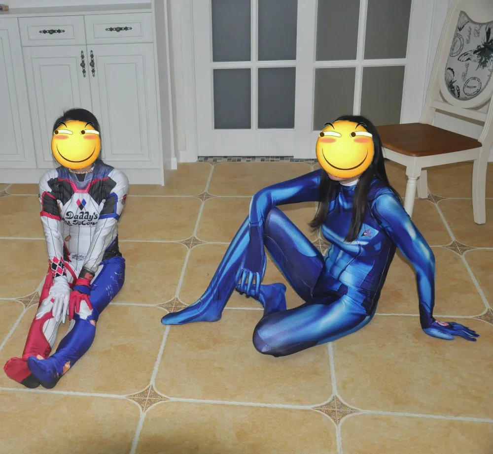 Аниме игры Cubei чудо 3D цифровой печати METROIDED samus zero ролевые Хэллоуин колготки для
