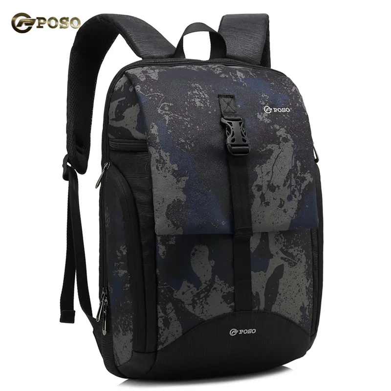 2020 Newest POSO Brand Backpack Laptop Bag 15&quot 15.4&quot 15.6&quot For Notebook Compute Packsack Free Drop Shipping 612 | Компьютеры и