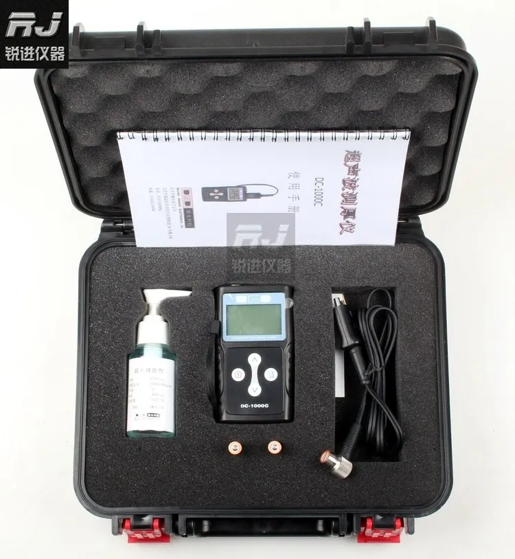 

(Germany) ultrasonic thickness gauge DC2000C steel plate glass boiler pipe valve