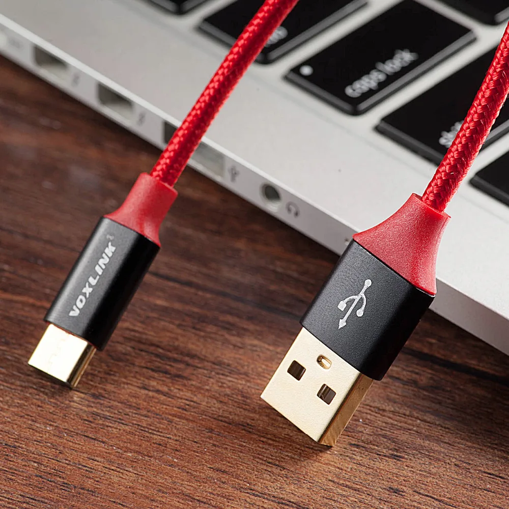 5 Pack Тип usb c кабель VOXLINK 5V2A USB C быстрой зарядки для передачи данных Xiaomi Mi5 один плюс 2