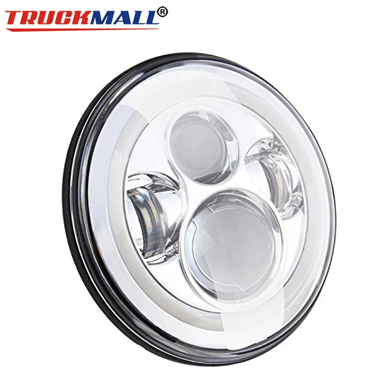 Мотоцикл 7 дюймов светодиодный налобный фонарь для мотоцикла Толстый мальчик