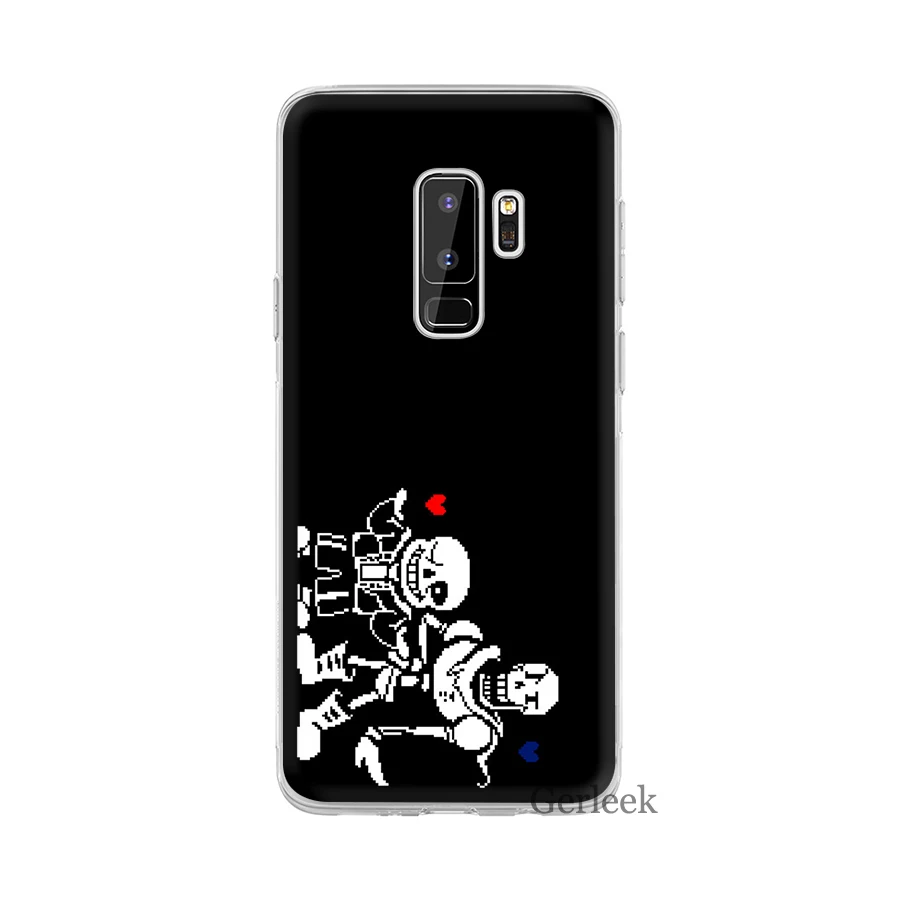 Папирус из андертейл Санс чехол для телефона Samsung Galaxy A5 A6 A8 J3 J5 J7 2015 2016 2017 2018 |
