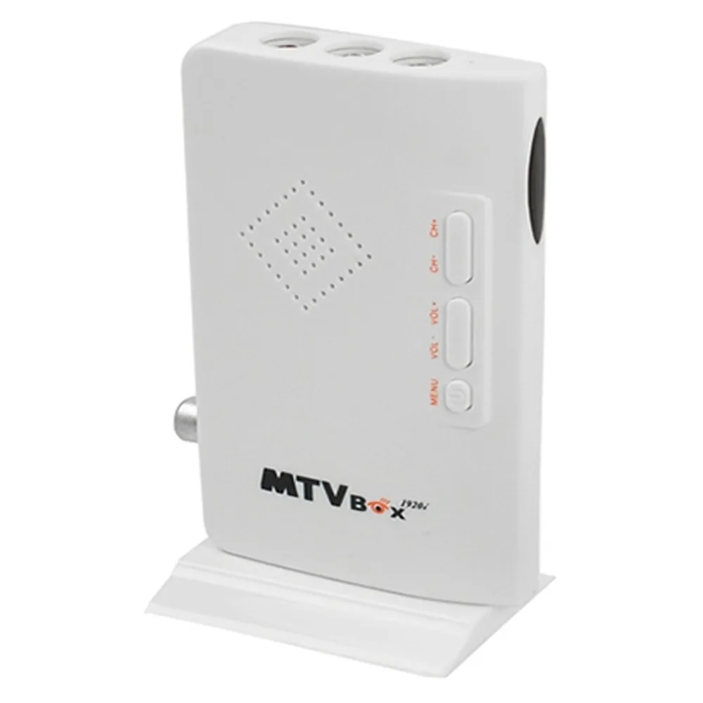 1080P LCD TV Box Внешний HD CRT VGA внешний ТВ тюнер M ПК приемник AV к с дистанционным