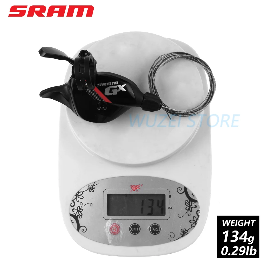 GX Trigg Shifte red SRAM GX 1x11 задний переключатель триггерный переключатель передач MTB горный велосипед рычаг переключения NX 11 скорость правая сторона задний переключатель черный - Цвет: GX Trigg Shifte red