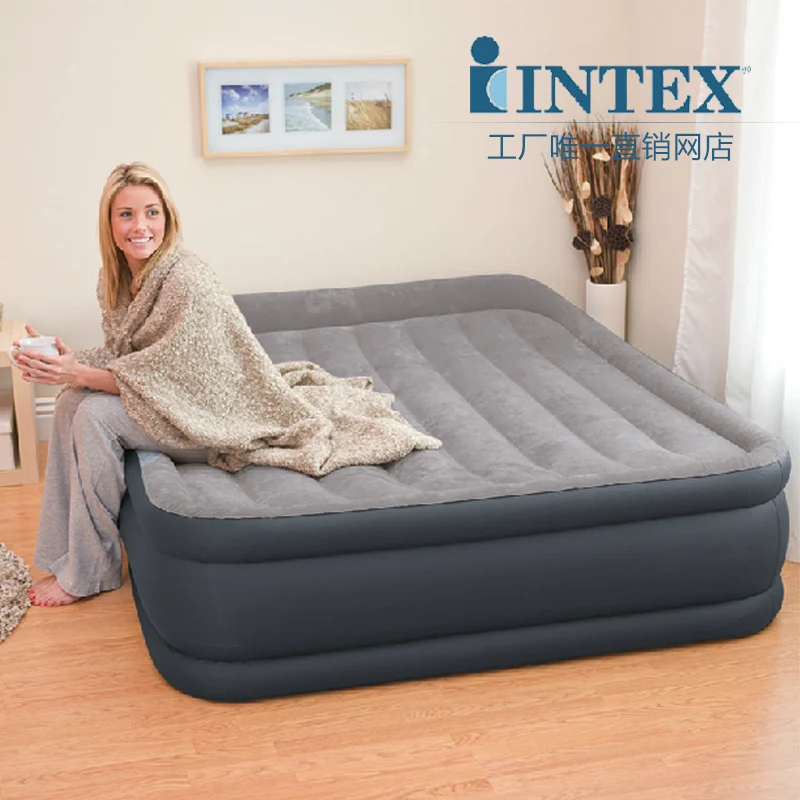 Intex 67736 два человека двойной размер кровати воздуха установлены в Мебель Для