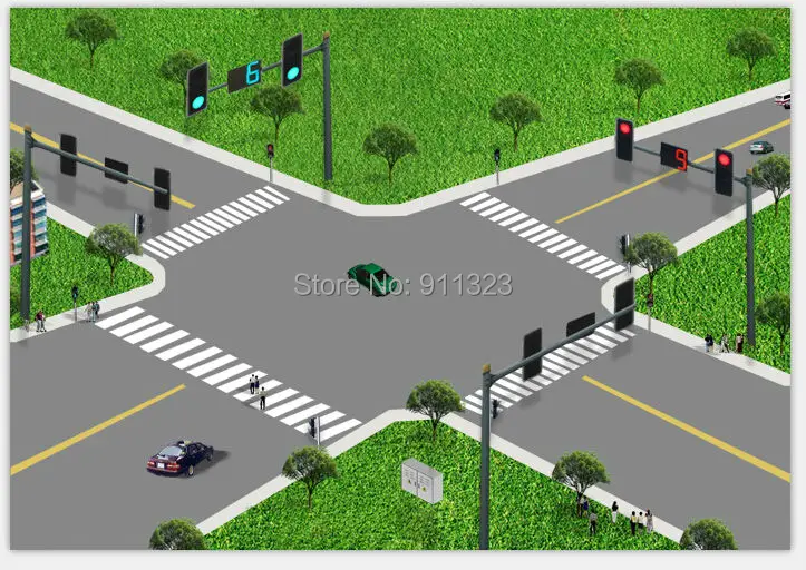 Проводной контроллер светофора системы|traffic light controller|light traffictraffic |