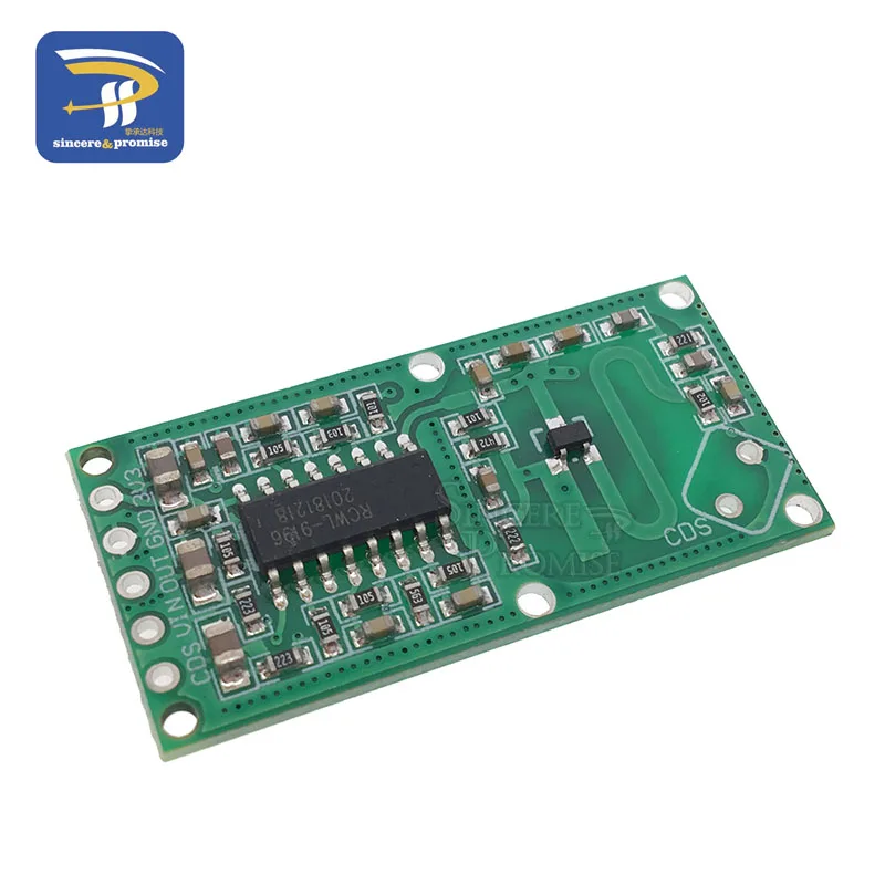 RCWL-0516 RCWL 0516 микроволновый радар Датчик человеческого тела Датчик Модуль индукционного переключателя выход 3,3 В для Arduino Diy