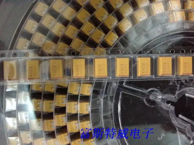 Танталовые Чип-конденсаторы 156E 15 мкФ 25V B 3528/1210 Тип солнечные конденсаторы имеют