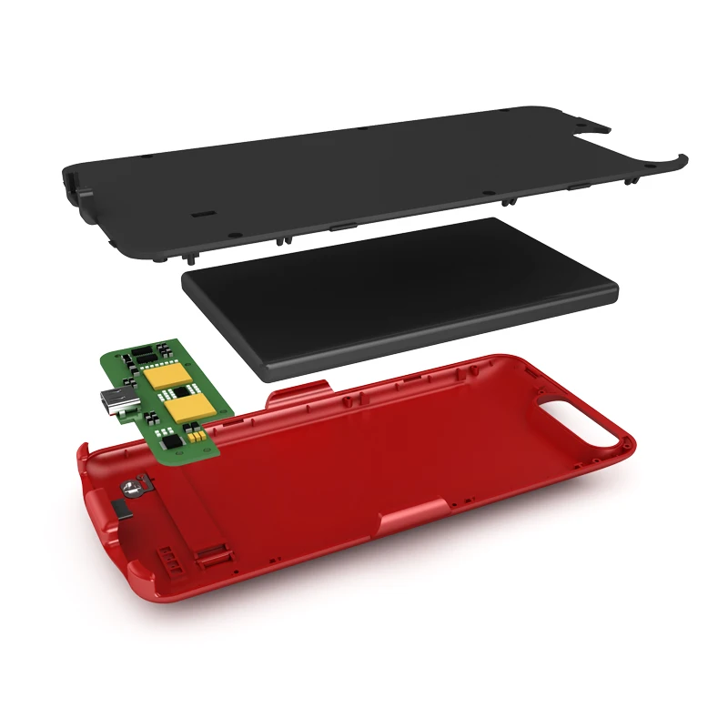 6800 mAh For Xiaomi Mi6 Battery Case Smart Charger Cover Power Capa Fundas With Stand Holder | Мобильные телефоны и