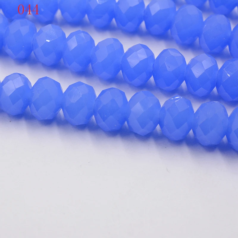 FLTMRH Non-hyaline голубой цвет 6 мм 50 шт. Rondelle Австрия граненые кристаллы стеклянные