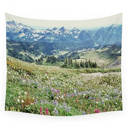 Wildflower Meadow Wall Tapestry Large | Дом и сад