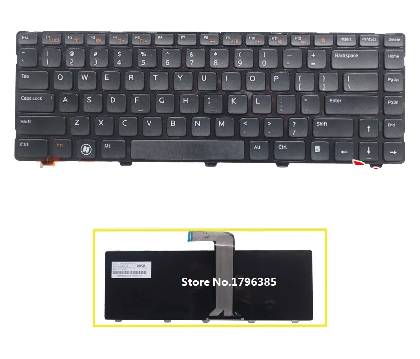 SSEA новая клавиатура для DELL Inspiron 15R 3518 5520 15 3520 Turbo 7420 7520 Клавиатура ноутбука