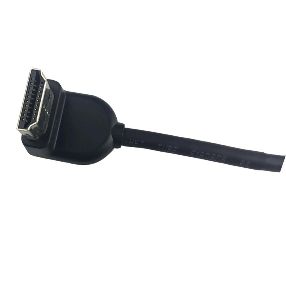 Ультра короткий угловой HDMI 2,0 кабель-удлинитель до 4K X 2 K/60 HZ поддерживается для PS4 pro apple tv