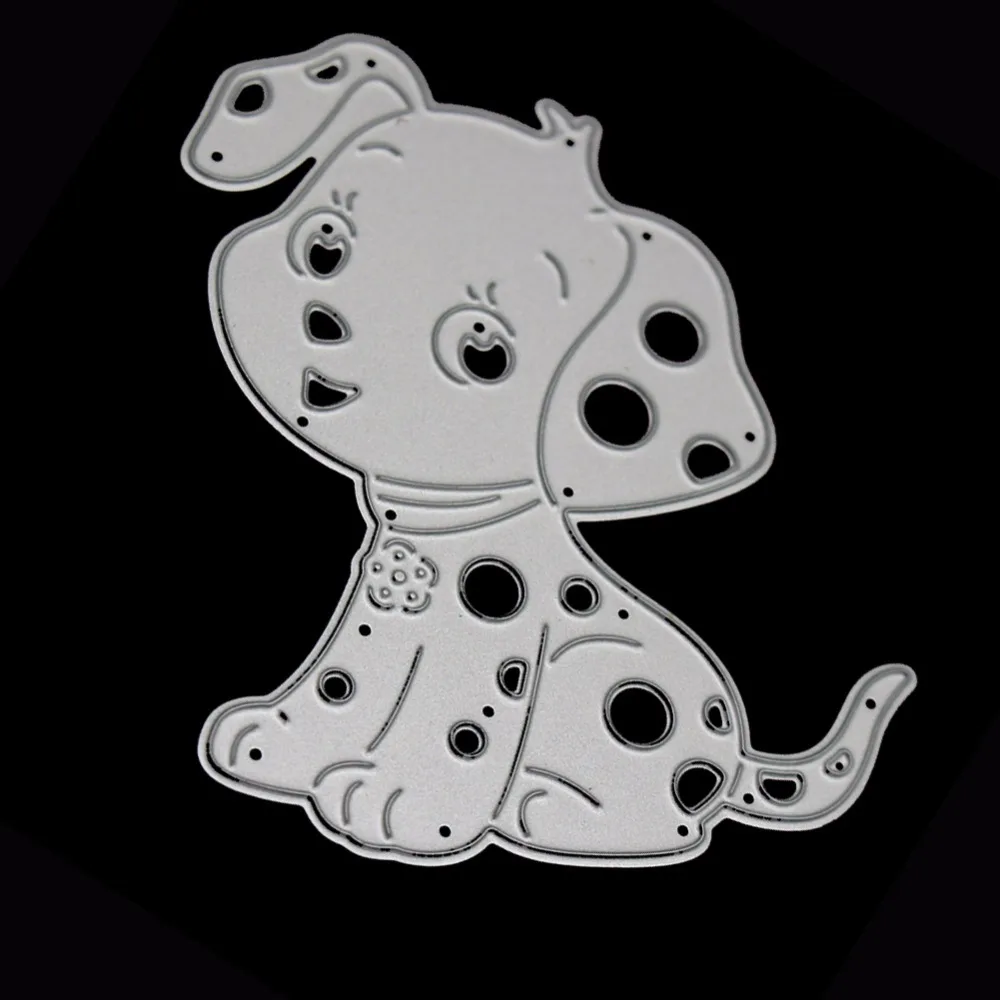 2019 Animal Little Puppy Dog Frame Metal Cutting Dies Stencil for DIY Scrapbooking Photo album Paper Card Making Decorative | Дом и сад