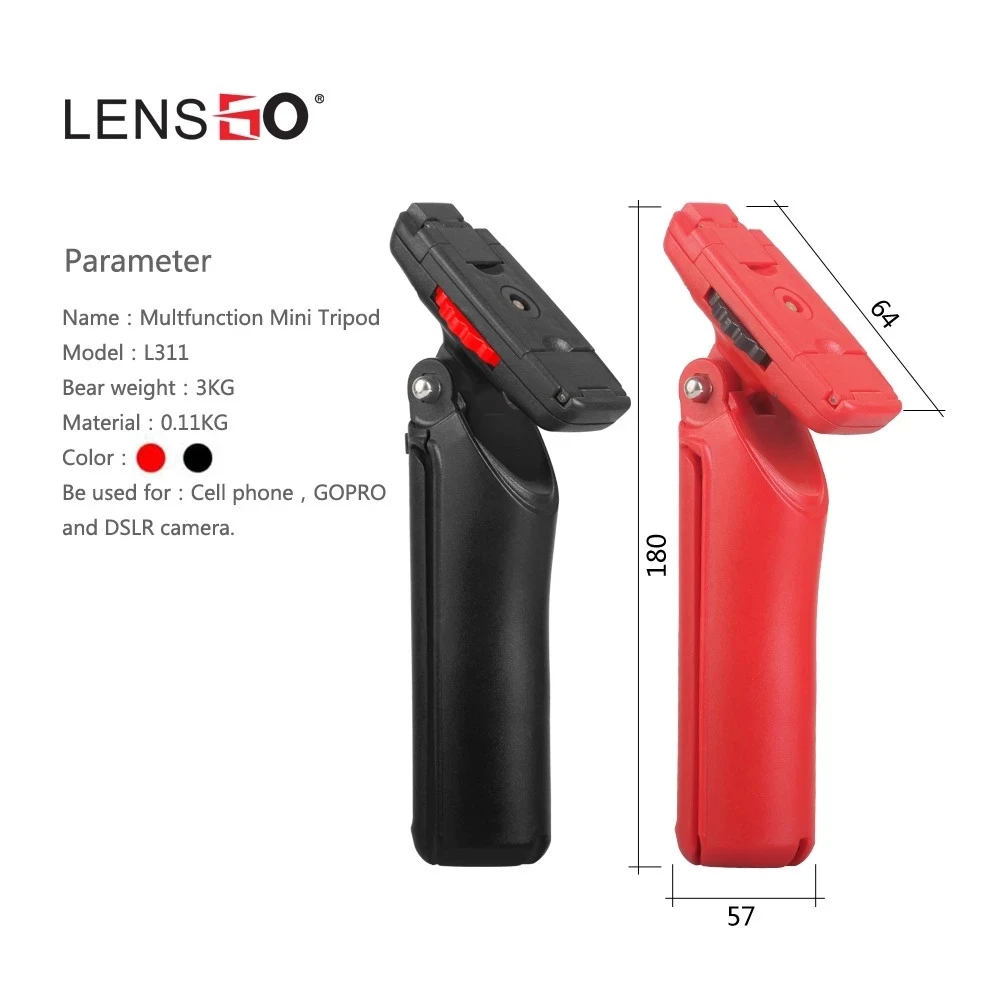 LENSGO мини селфи палка мини-штатив монопод Настольный Штатив со смартфоном/держателем телефона для зеркальной камеры DSLR