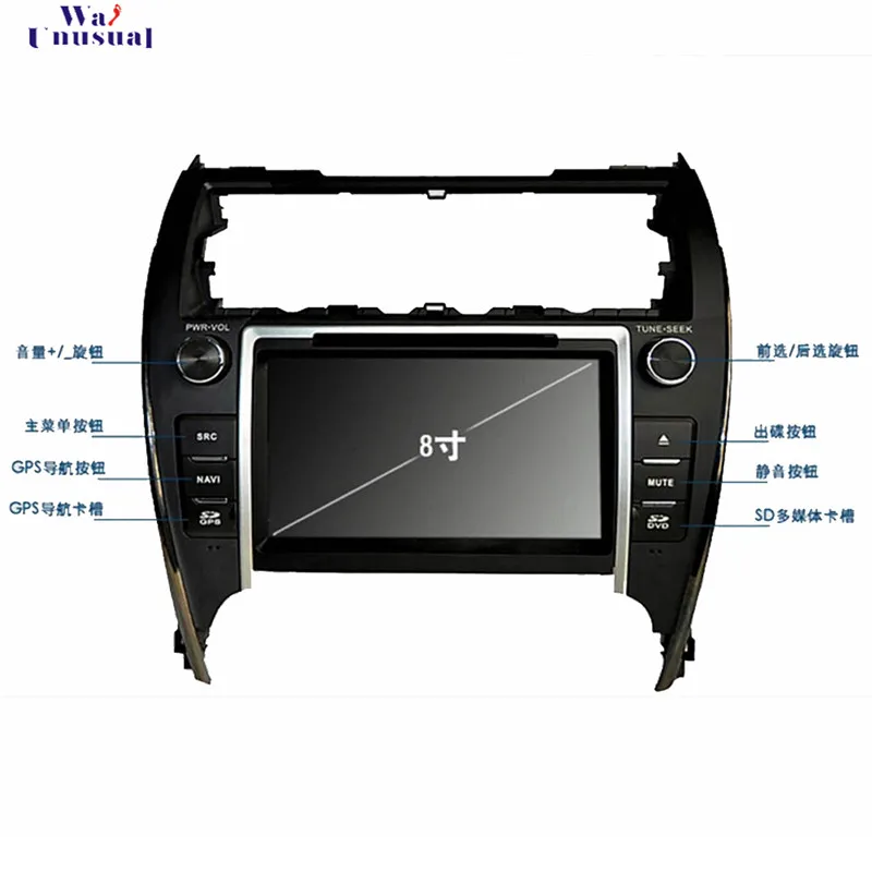Wanuary 2017 автомобильный Стайлинг 8''Android 4 GPS навигация для Toyota Camry Американская