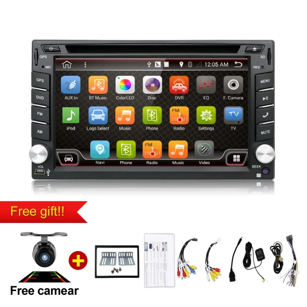 Автомобильный мультимедийный 2 din Радио android автомобильный dvd palyer gps навигационный