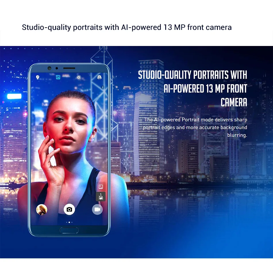 Мобильный телефон Honor V10 4G LTE 6GB 128GB 5,9" FHD+ 1080x2160 Octa Core 16MP 20MP камера 3750mAh Телефон