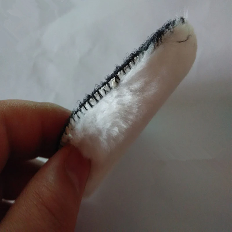 Полировальная насадка для полировки из натуральной шерсти 100 мм/4 дюйма